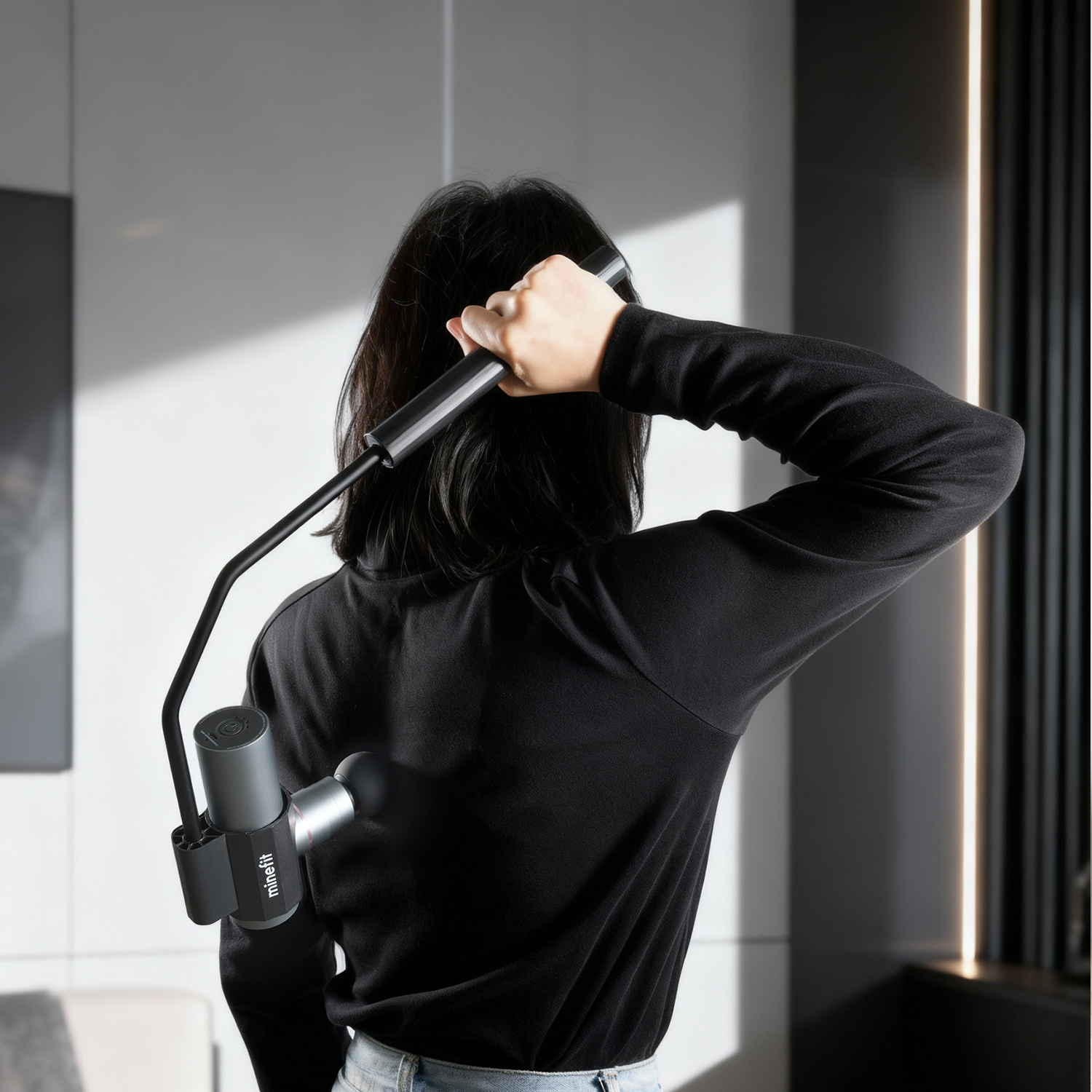 minefitボディケアガン 専用ロングアーム